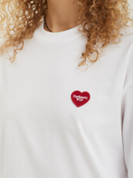 Джемпер W' L/s Heart Patch T-shirt
