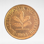 Germany, 5 Pfennigs, 1994, (Berlin Mint - "A"), XF