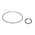 Колье Coeur de Lion Green 4464/10-0500