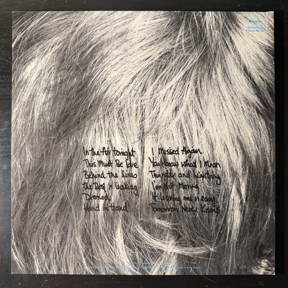 Phil Collins - Face Value (Скандинавия 1988г.)