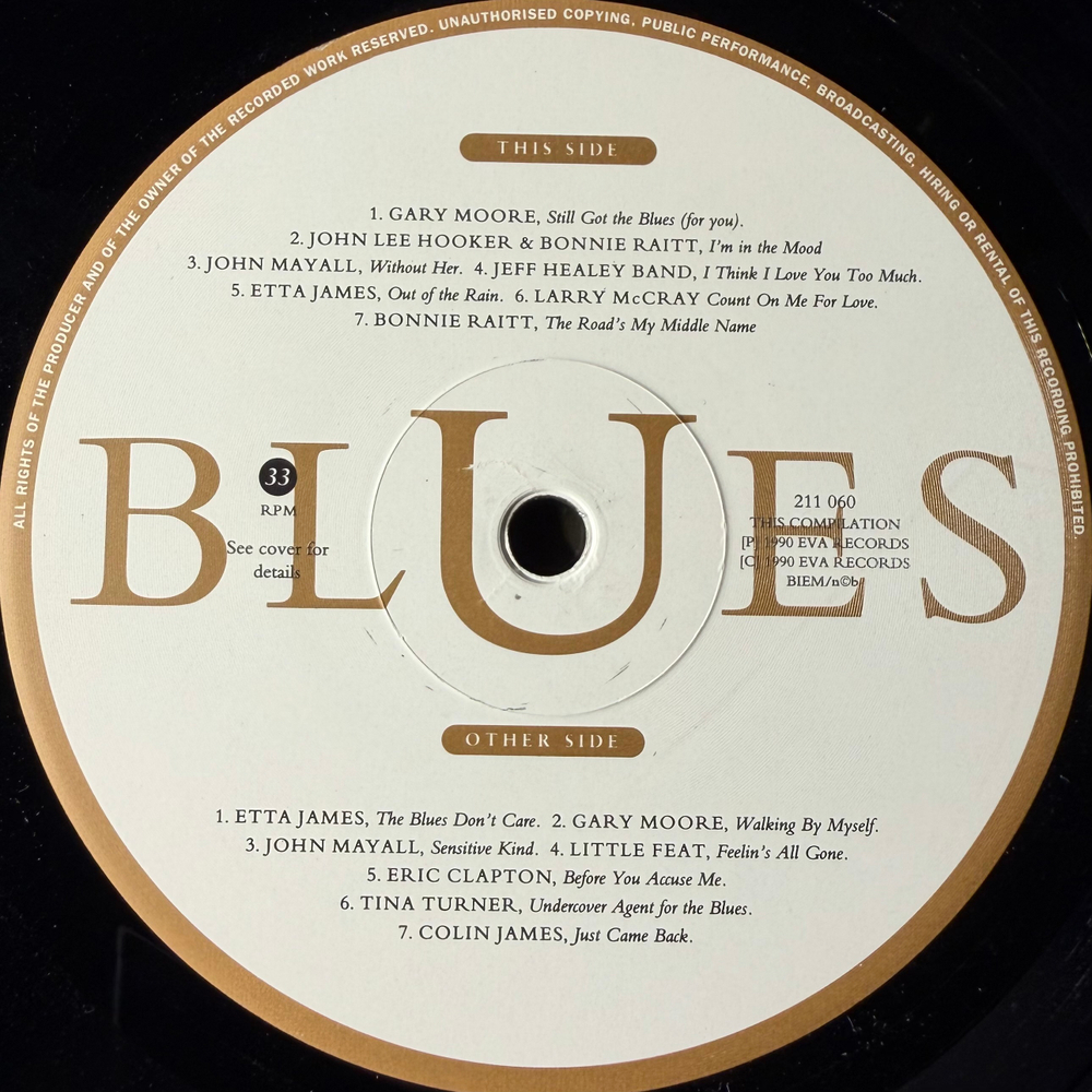 Сборник Absolute Blues (Скандинавия 1990г.)