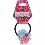 Резинка для волос 1 шт детская «Juiciness- Принцесса», микс 6 цветов, d- 4 см