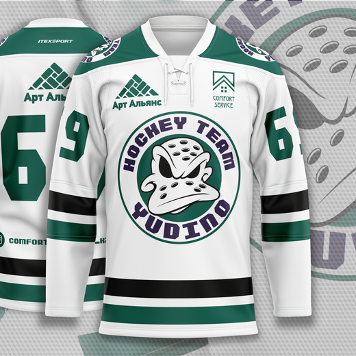 Хоккейный свитер команды Yudino Hockey Team Казань, на заказ