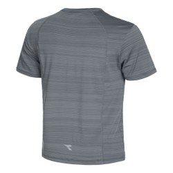 Мужское теннисное поло Diadora Be One Fit T-Shirt Men - Grey
