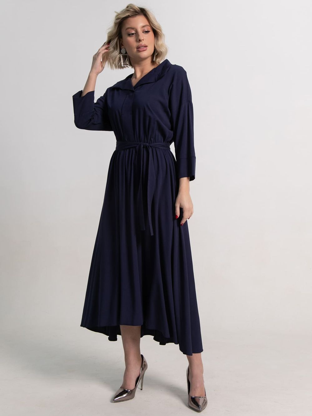 Платье Лорита (темно-синее) П15098-16М LT Collection