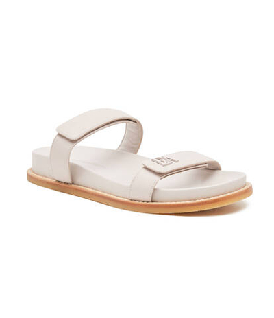 Кожаные шлепанцы Emporio Armani - серый(X3P778 XF271)