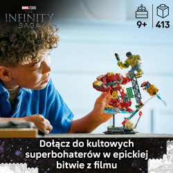 LEGO Marvel Super Heroes - Эпическая битва: Hulkbuster против Халка 76343