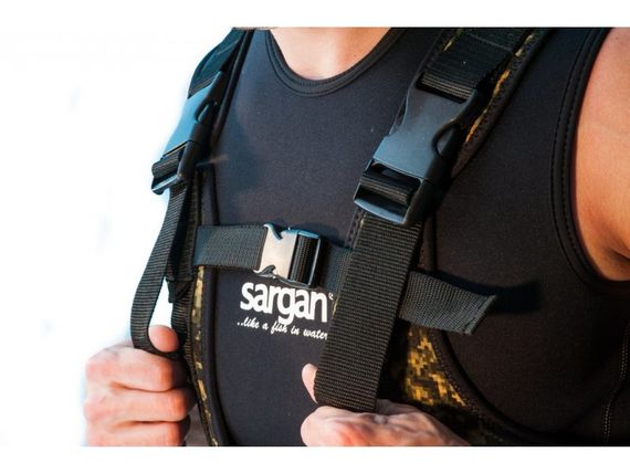 Жилет разгрузочный Sargan Броник Болотный  камуфляж &quot;STR&quot;