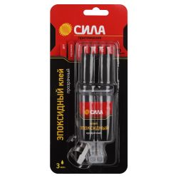 Эпоксидный клей СИЛА SEBL1-12 12 мл в шприце