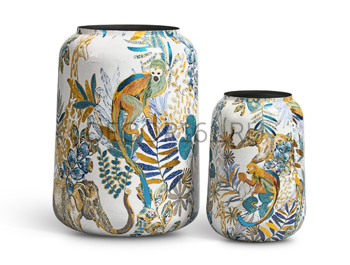 Кашпо TREEZ Effectory Savage Garden Дизайн-ваза Wild в-62 см, д-43 см 41.33-25-24-125-BL-62