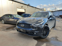 Сплиттер #v1 для Infiniti QX70 FX37 FX50