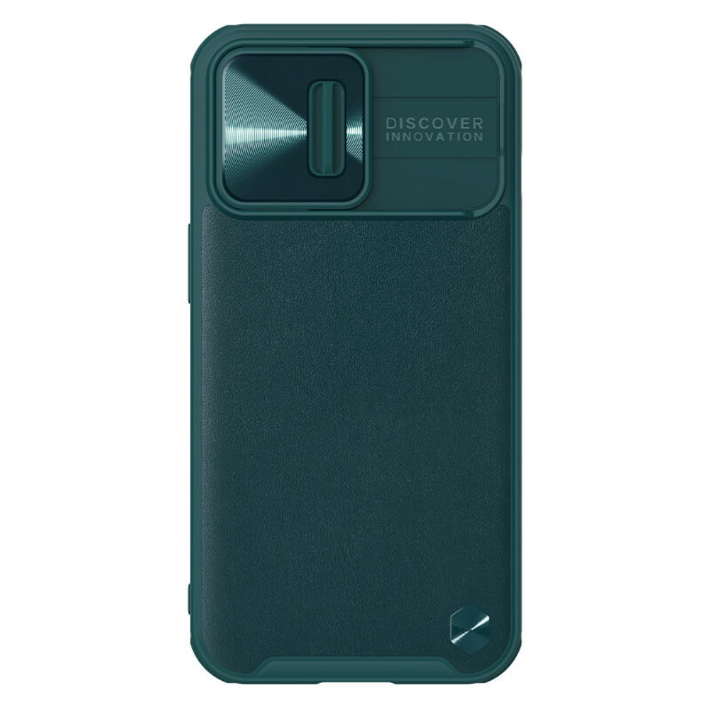 Противоударный чехол Nillkin CAMSHIELD Leather Case с защитой камеры для iPhone 13 Pro