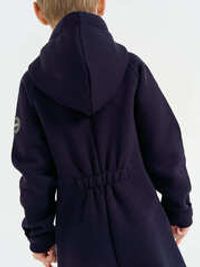 Комбинезон с накладным карманом "Ежевика" утепленный