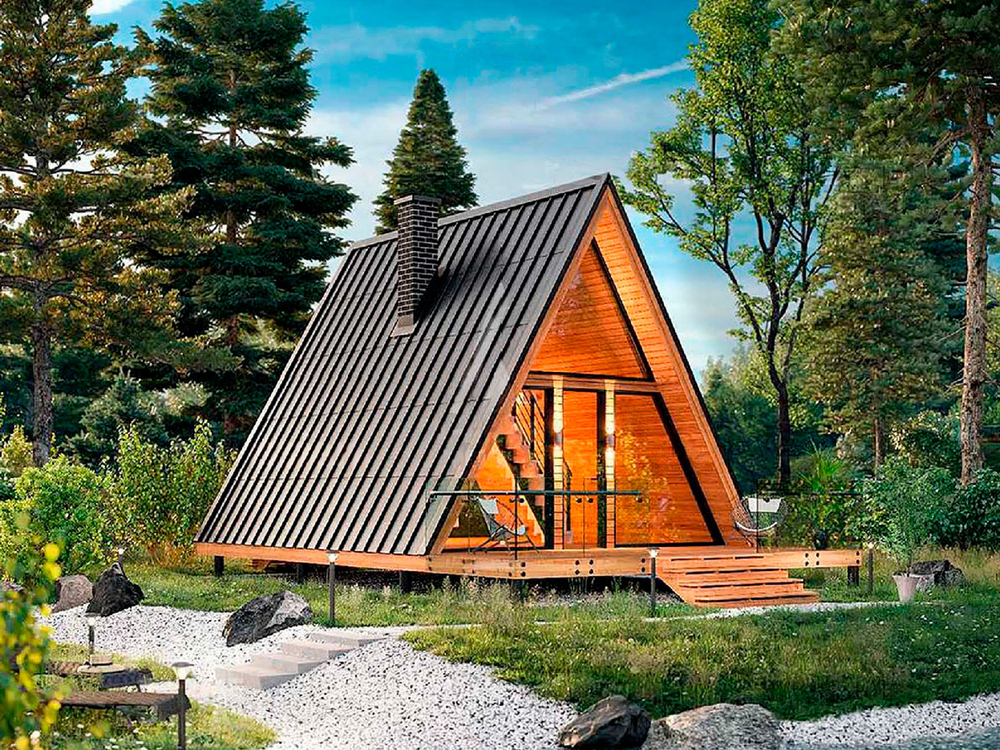 Дом А-фрейм