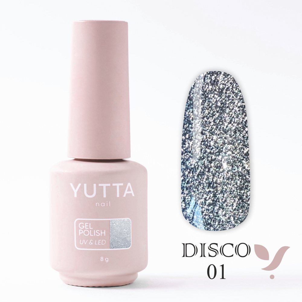 Yutta, Гель-лак Disco 01, 8g