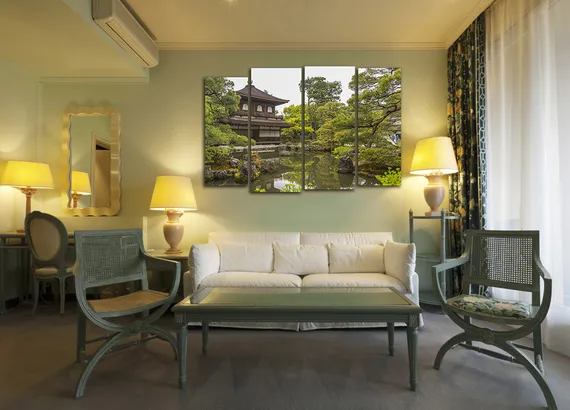 Модульная картина "Япония. Гинкаку-Дзи"