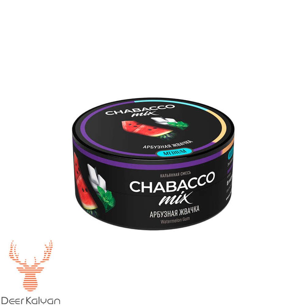 [М] Chabacco &quot;Watermelon Gum&quot; (Арбузная Жвачка) Medium 25 гр.