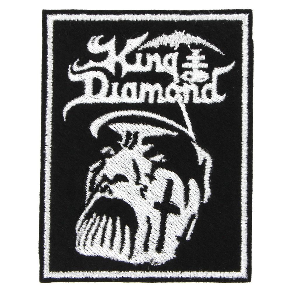 Нашивка с вышивкой группы King Diamond