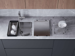 Кухонная мойка Omoikiri Tadzava 54-U/I ULTRA-LG светлое золото 4993266