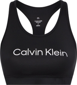 ТОП теннисный Calvin Klein Medium Support Sports Bra - черный