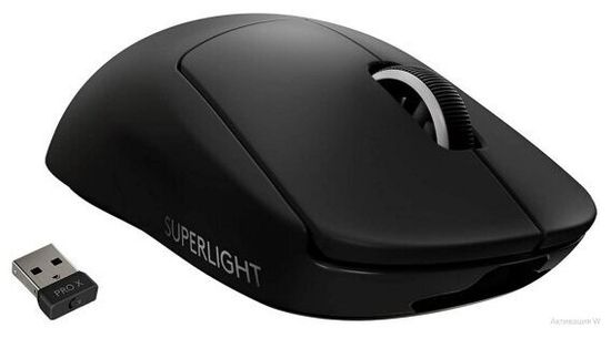 Беспроводная игровая мышь Logitech Pro x superlight, черный
