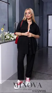 Костюм 395-черный Minova