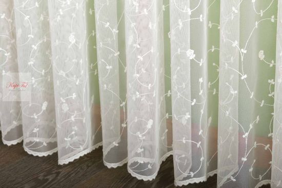 Тюль сетка-грек Бонна (экрю)