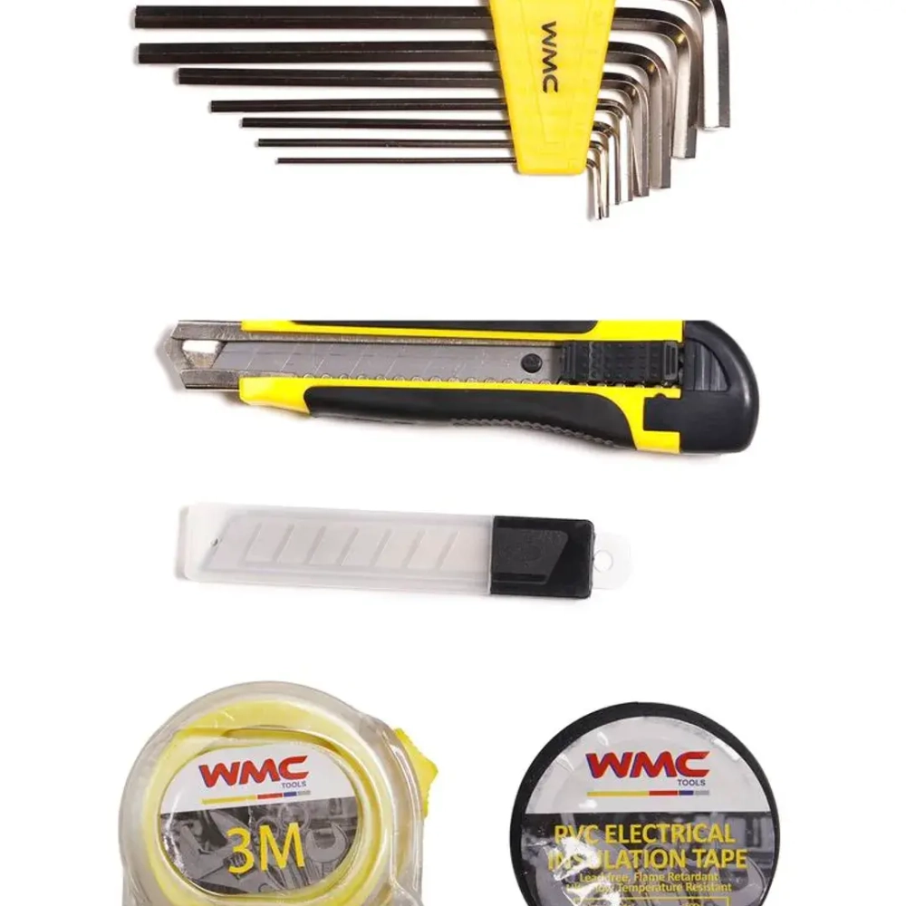 Набор инструментов 34пр, для электрика WMC TOOLS WMC-1034