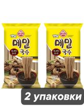 Лапша гречневая Ottogi Buckweat noodle 1 кг x 2 шт
