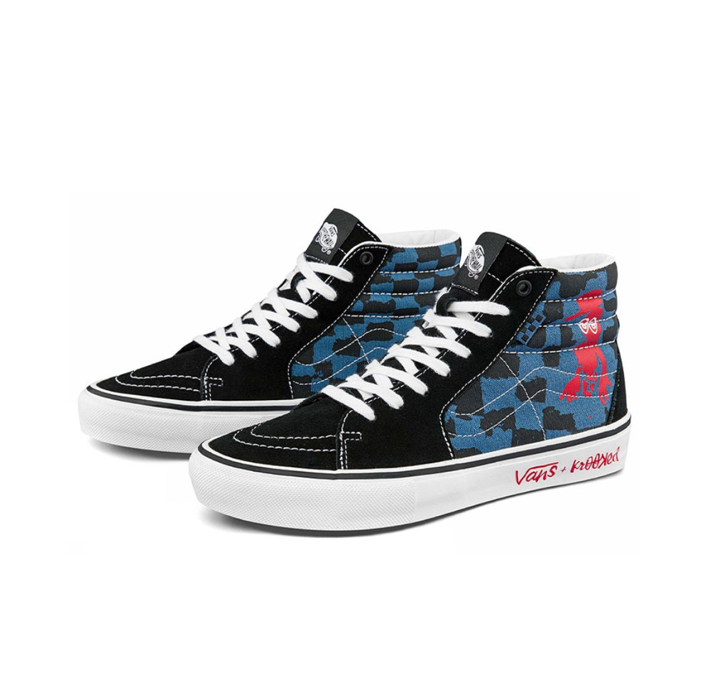 Кеды Vans Krooked x Skate SK8-HI 'Natas For Ray Barbee' VN0A5FCCAPG
