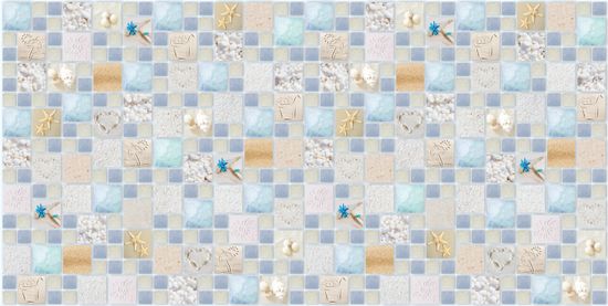 ПВХ панель Мозаика Лагуна