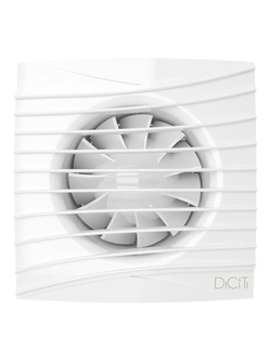 Вентилятор накладной SILENT D100 обратный клапан DICITI