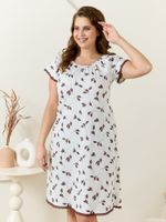 Ночная сорочка Рельеф-1 Виотекс КОРИЧНЕВЫЙ