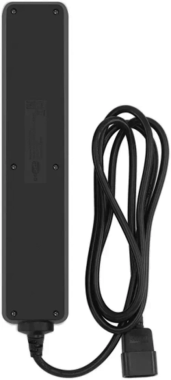 Сетевой фильтр для ИБП PC Pet AP01006-E-B 1.8м, 5 розеток, с выключателем, черный