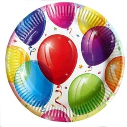 Тарелки "Яркие Шары", 18 см