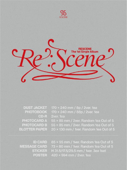Альбом RESCENE - RE:SCENE 1st Single Album RANDOM Version