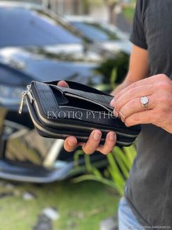 Портмоне из кожи крокодила WA-160