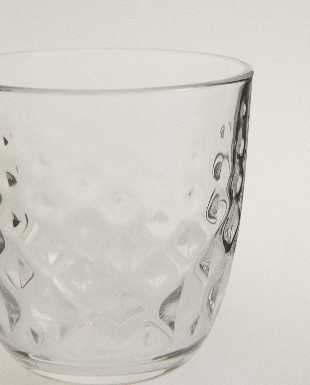 Zara Home стакан из стекла, цвет прозрачный, 8.5 см · 2336/400