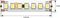 Светодиодная лента SWG 17,3W/m 168LED/m 2835SMD холодный белый 5M 003489