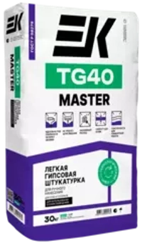 Гипсовая штукатурка ЕК TG 40 / 30 кг