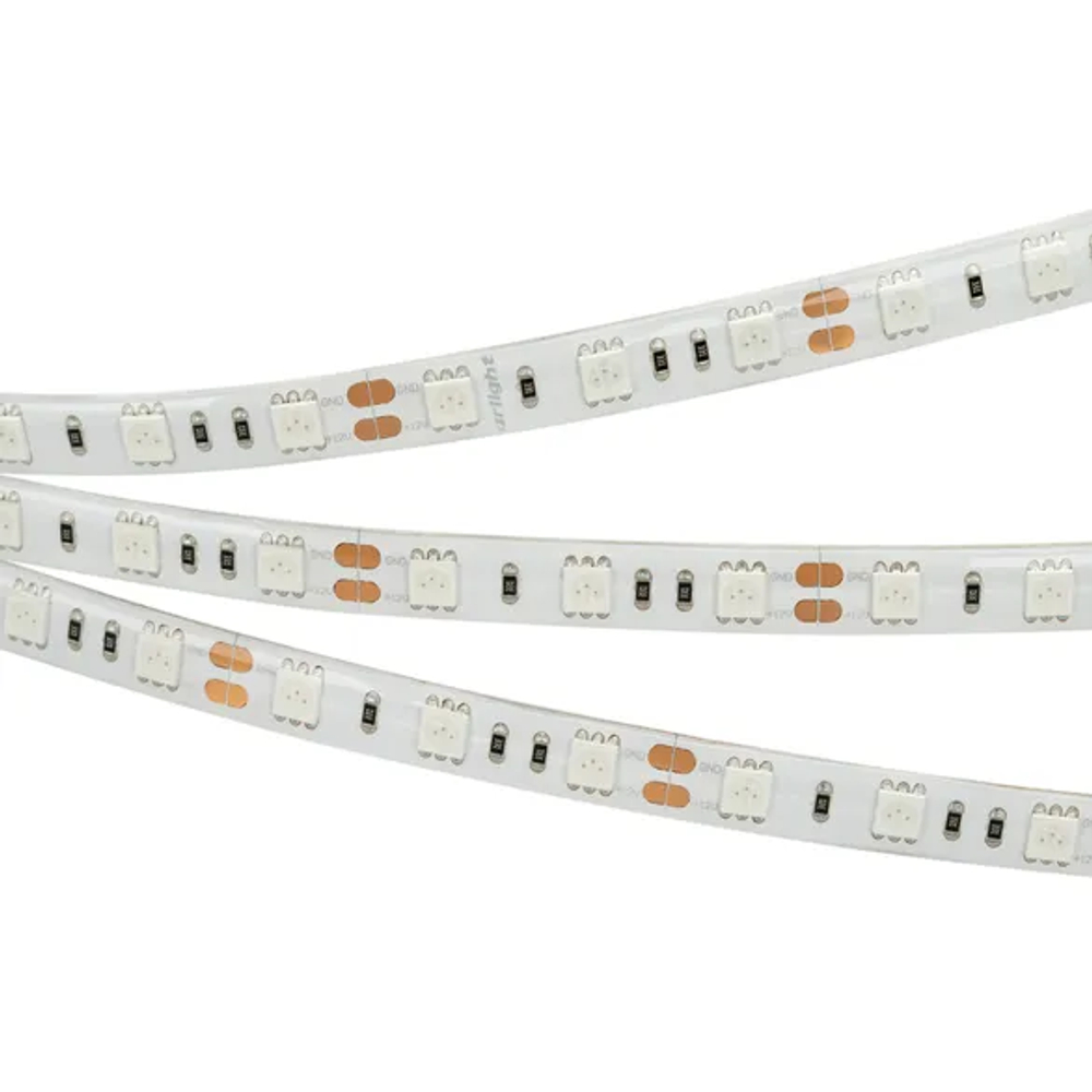 Светодиодная лента герметичная RTW-SE-B60-10mm 12V Green (14.4 W/m, IP65, 5060, 5m) (Arlight, 14.4 Вт/м, IP65) 015434(1)