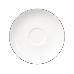 Villeroy & Boch Чашка с блюдцем Anmut Platinum 200 мл для кофе 1046361300+1046361280