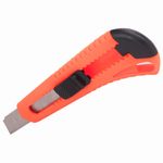 Нож канцелярский 18 мм BRAUBERG "Classic", фиксатор, корпус ассорти, упаковка с европодвесом, 230917