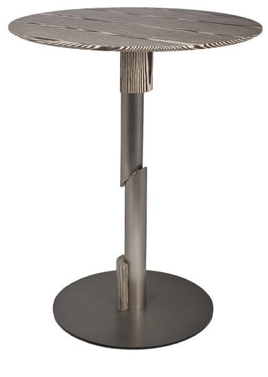 58DB-20192 Стол барный Zebrano d85*106см