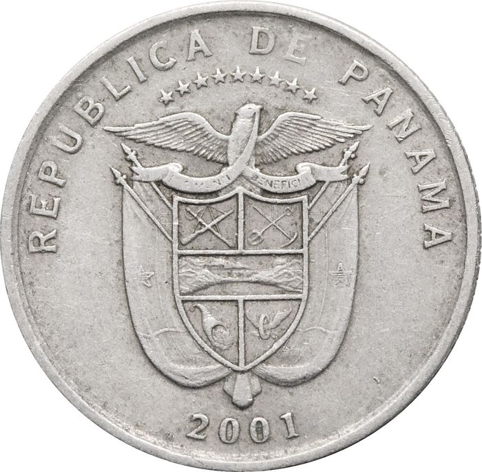 1/4 бальбоа 2001 Панама
