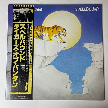 Винтажная виниловая пластинка LP Tygers Of Pan Tang Spellbound (Japan 1981) (Obi)