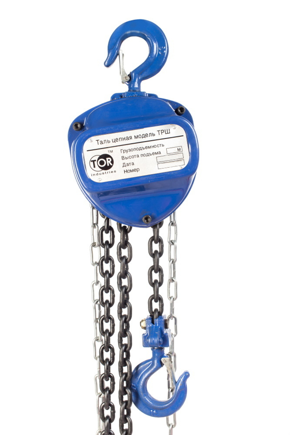 Таль ручная шестеренная TOR ТРШ C 5ТХ9М BASE