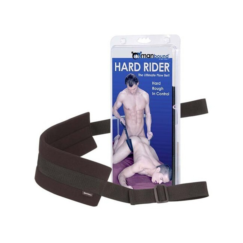 Пояс для поддержки Manbound Hard Rider Plow Belt (черный) (Цвет: черный)