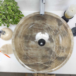 Раковина из оникса Bowl Grey Medium TinLip BO-60965 45*45*17