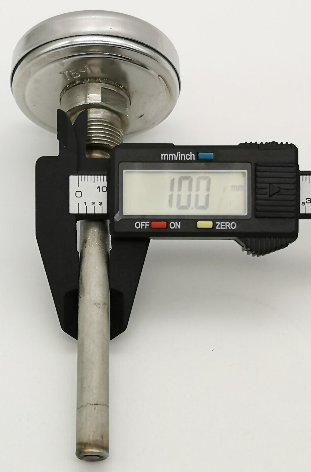 Термометр биметаллический ТБ-1 (-50+50) 100 мм,1.5 ,осевой